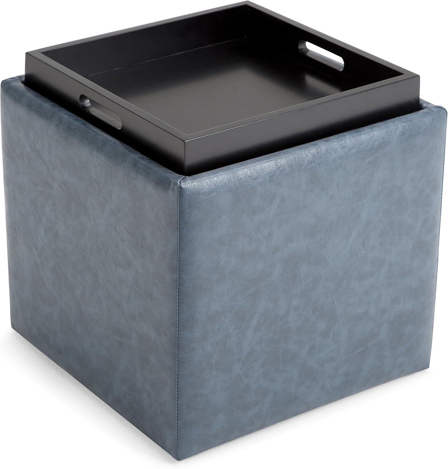 SIMPLIHOME Rockwood Ottoman
