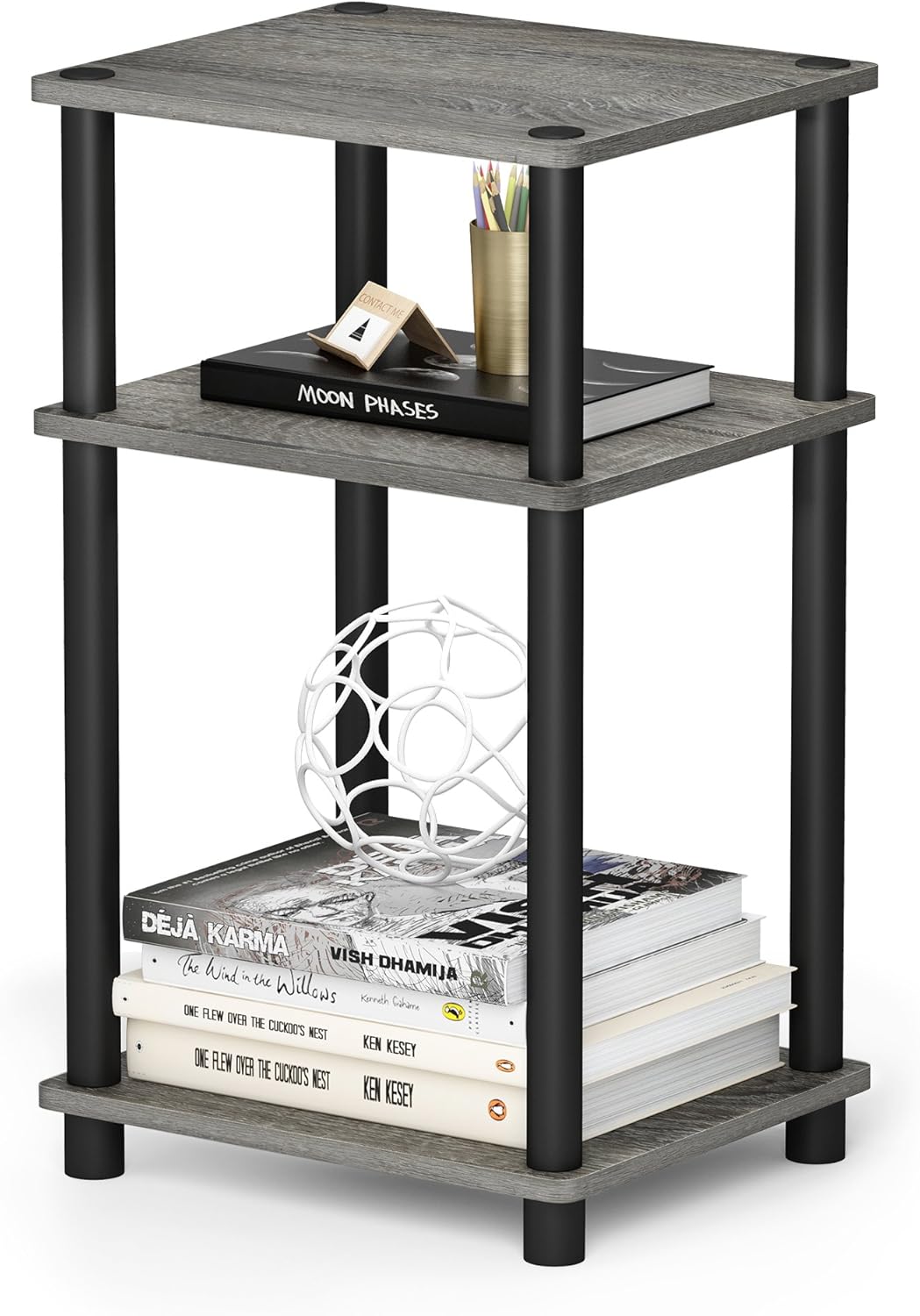 Furinno JUST 3-Tier End Table