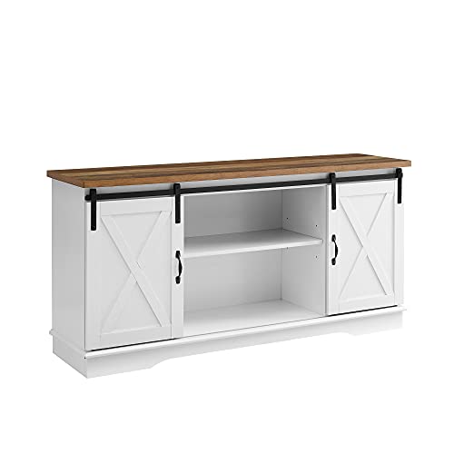 Walker Edison Richmond Barn Door TV Stand