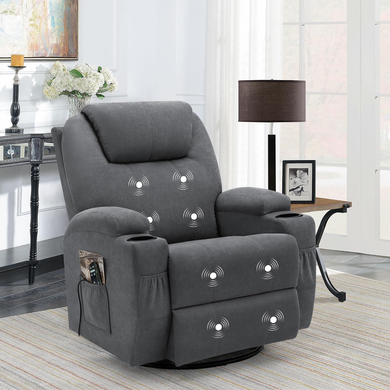 Flamaker Swivel Rocker Recliner