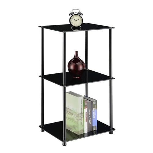 Convenience Concepts Glass Bookshelf