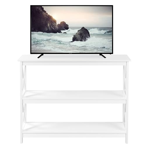 Furinno Jaya White TV Stand