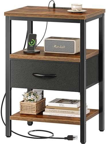 SUPERJARE Nightstand