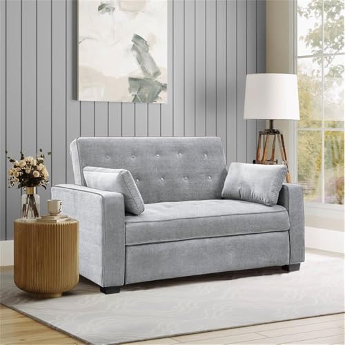 Serta Ainsley 66.5" Convertible Sleeper Loveseat