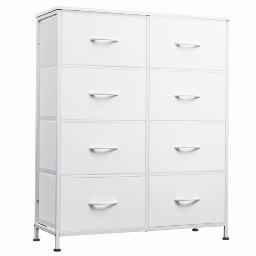 WLIVE 8-Drawer Fabric Tall Dresser