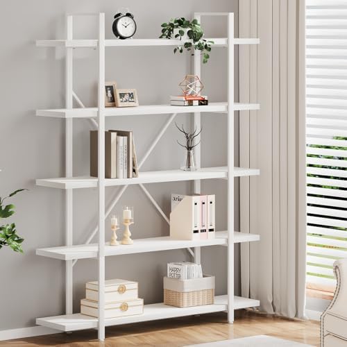 HSH 5-Tier Farmhouse Bookshelf