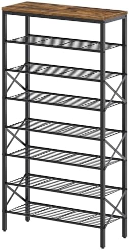 YATINEY 8-Tier Large Capacity Shoe Tower