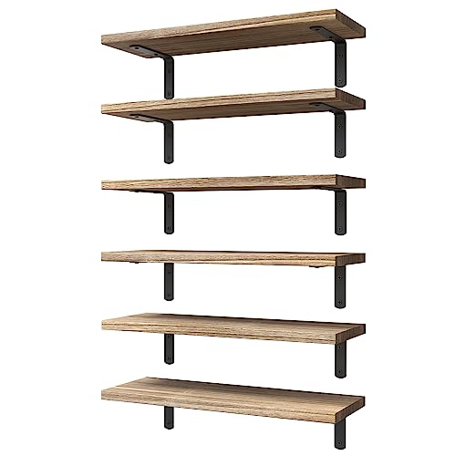 WOPITUES Wood Floating Shelves