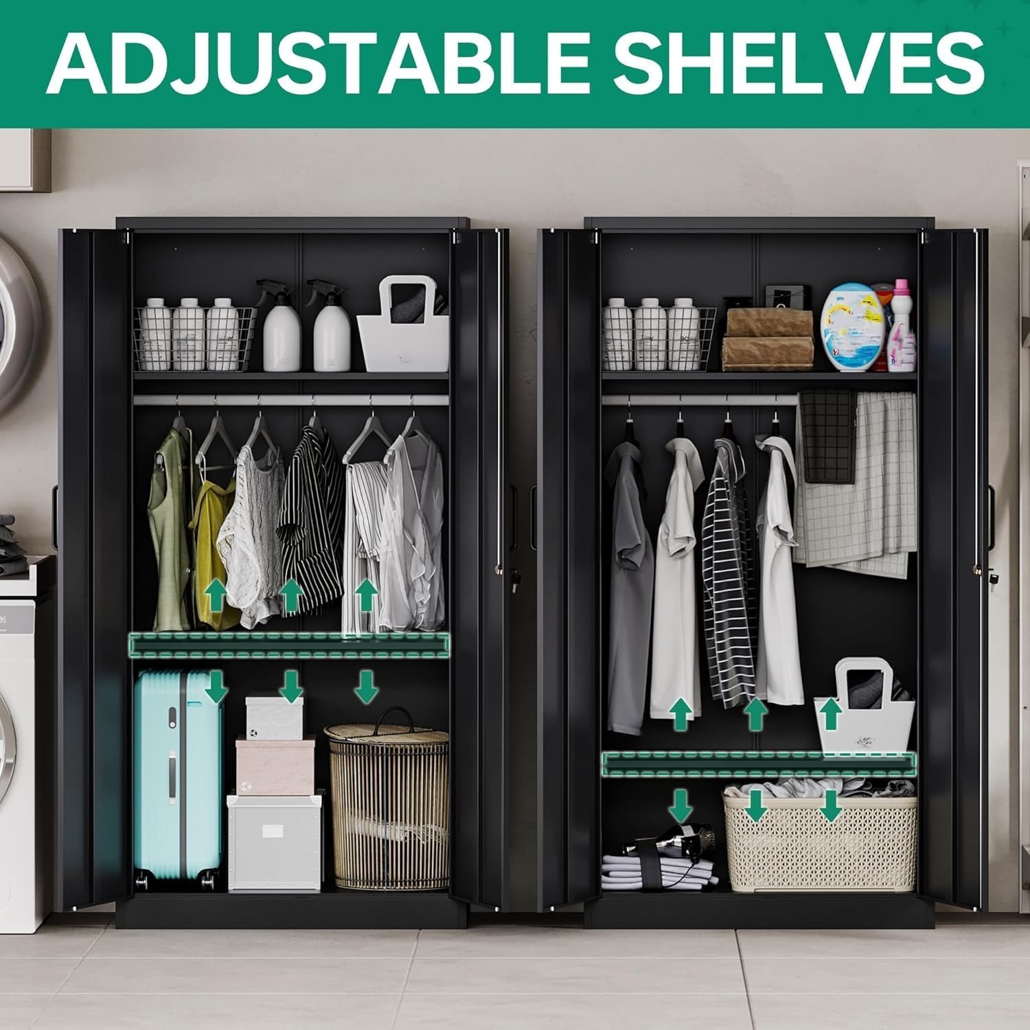 Letaya Metal Wardrobe Locker