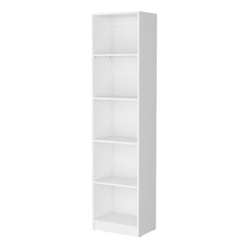 FM FURNITURE Sutton 5-Tier Bookshelf
