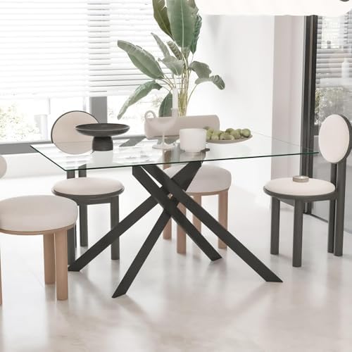 Veemuaro Glass Dining Table