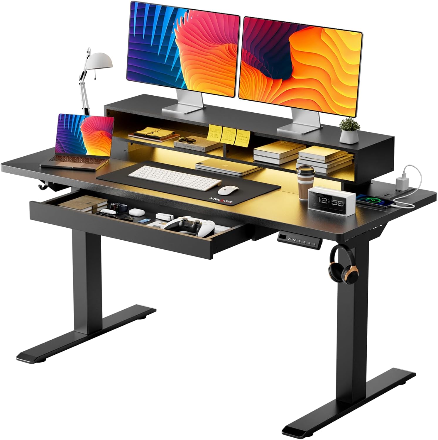 GTPLAYER Gaming Standing Desk