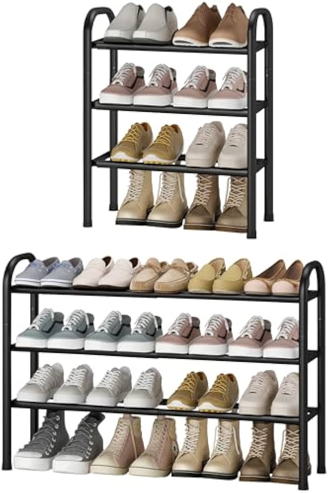 STO STO Expandable 3-Tier Shoe Rack