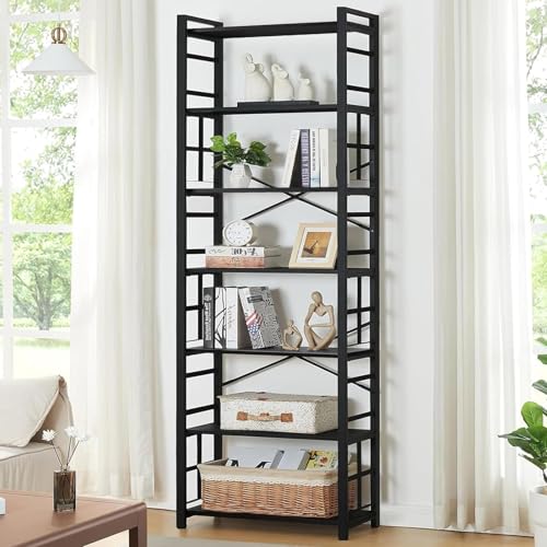 Hombazzar 7-Tier Bookshelf