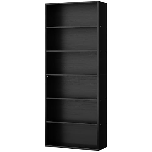 Shintenchi 6-Tier Open Bookcase