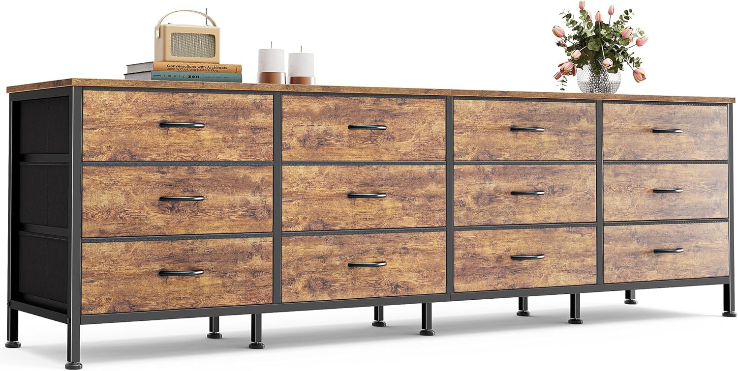 Huuger 70" 12-Drawer Dresser