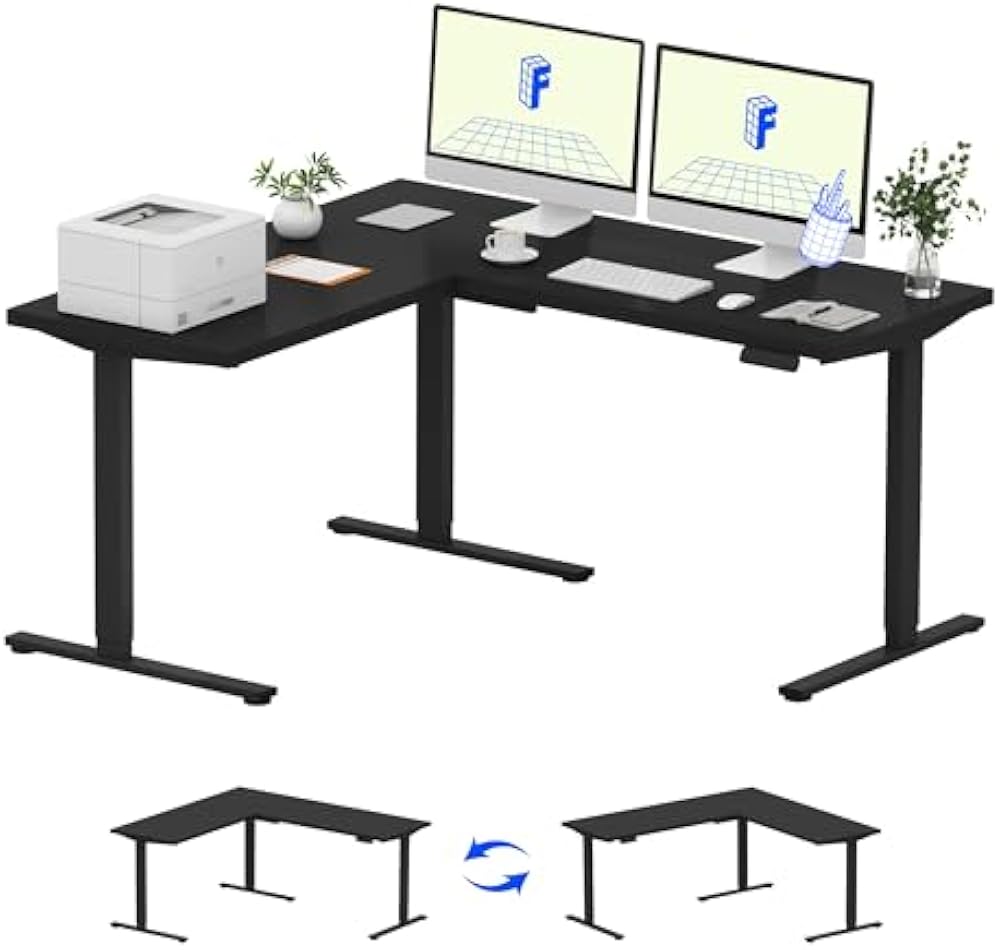 FLEXISPOT 63x55 electric corner desk