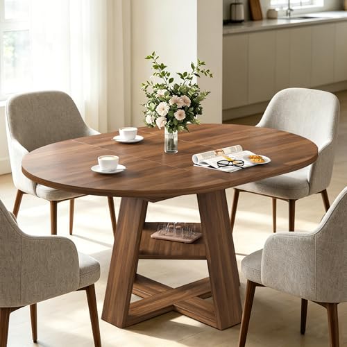 Mxtxmy 43–59" Extendable Round Table