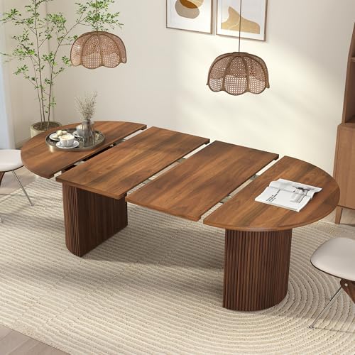 weselon Extendable Round Dining Table