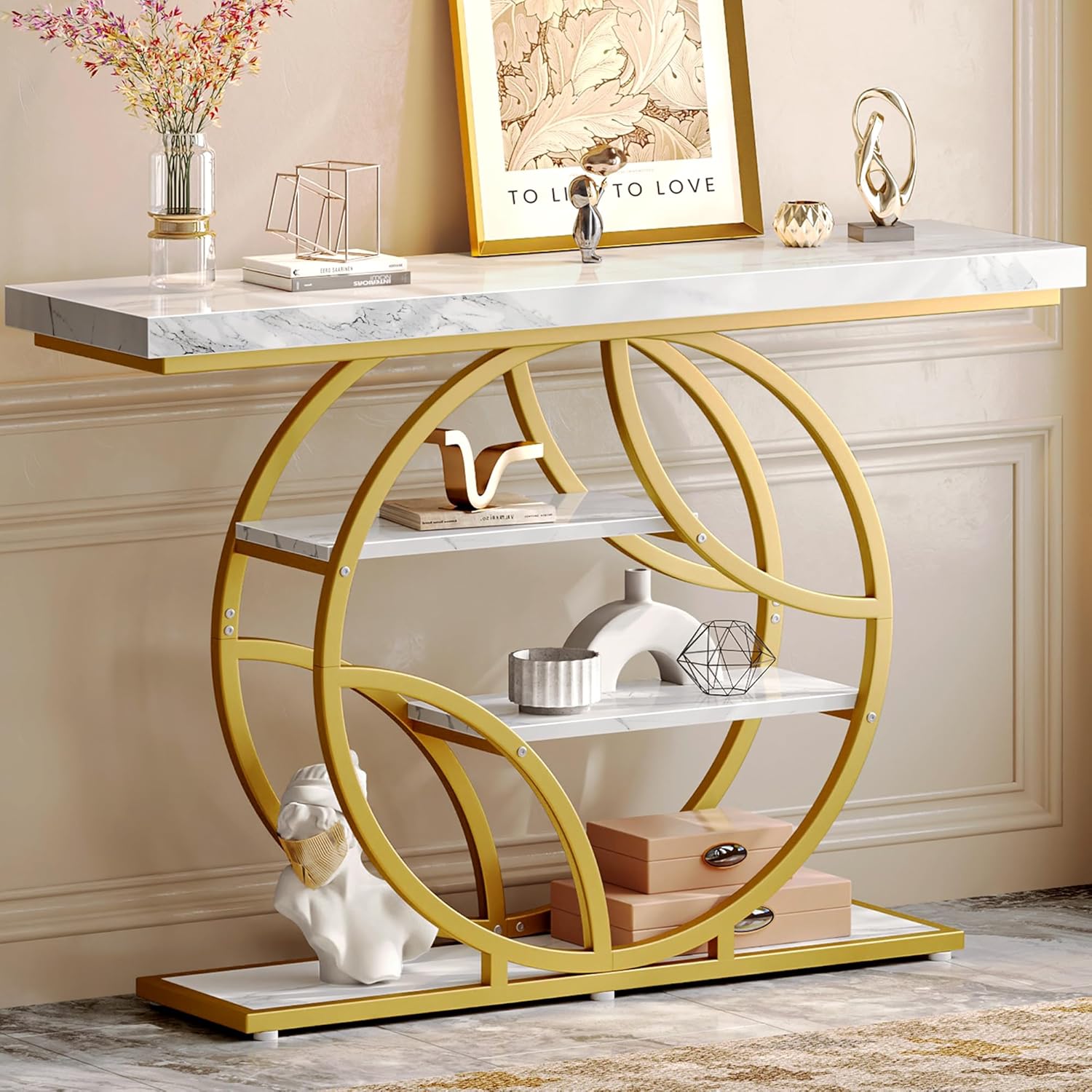 Huuger 47.2 Inch Entryway Table