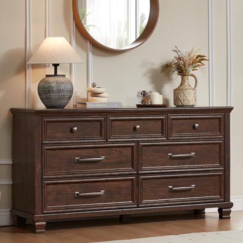 Furniway 55" Mid-Century Dresser