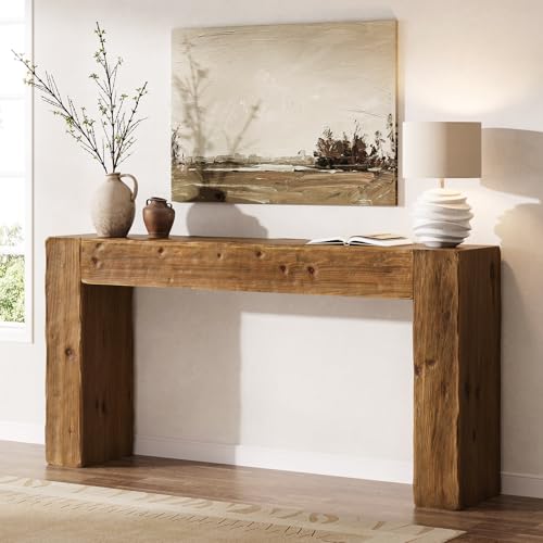 TRIBEWOOD Solid Fir Wood Console