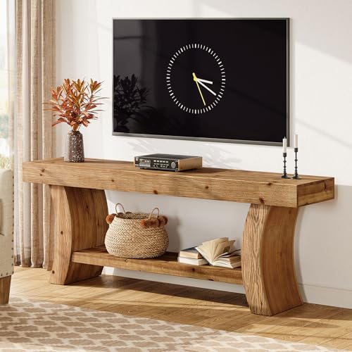 TRIBEWOOD Solid Wood TV Stand