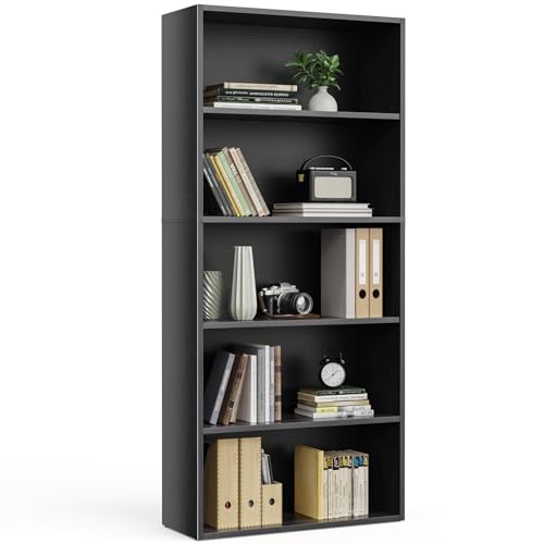 Sweetcrispy 5-Shelf Bookcase