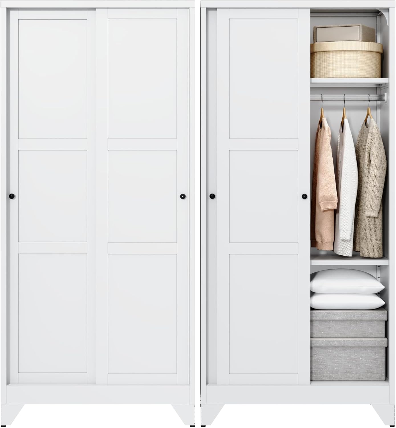 Letaya Sliding Door Armoire