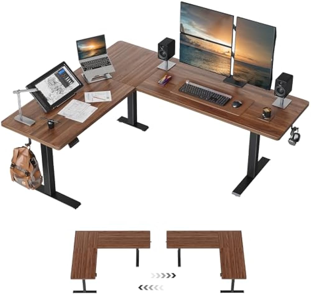 Cubiker 63x55 budget corner desk