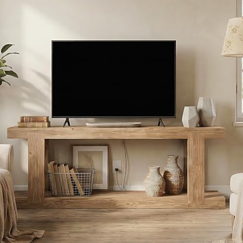 LITTLE TREE Solid Wood TV Stand