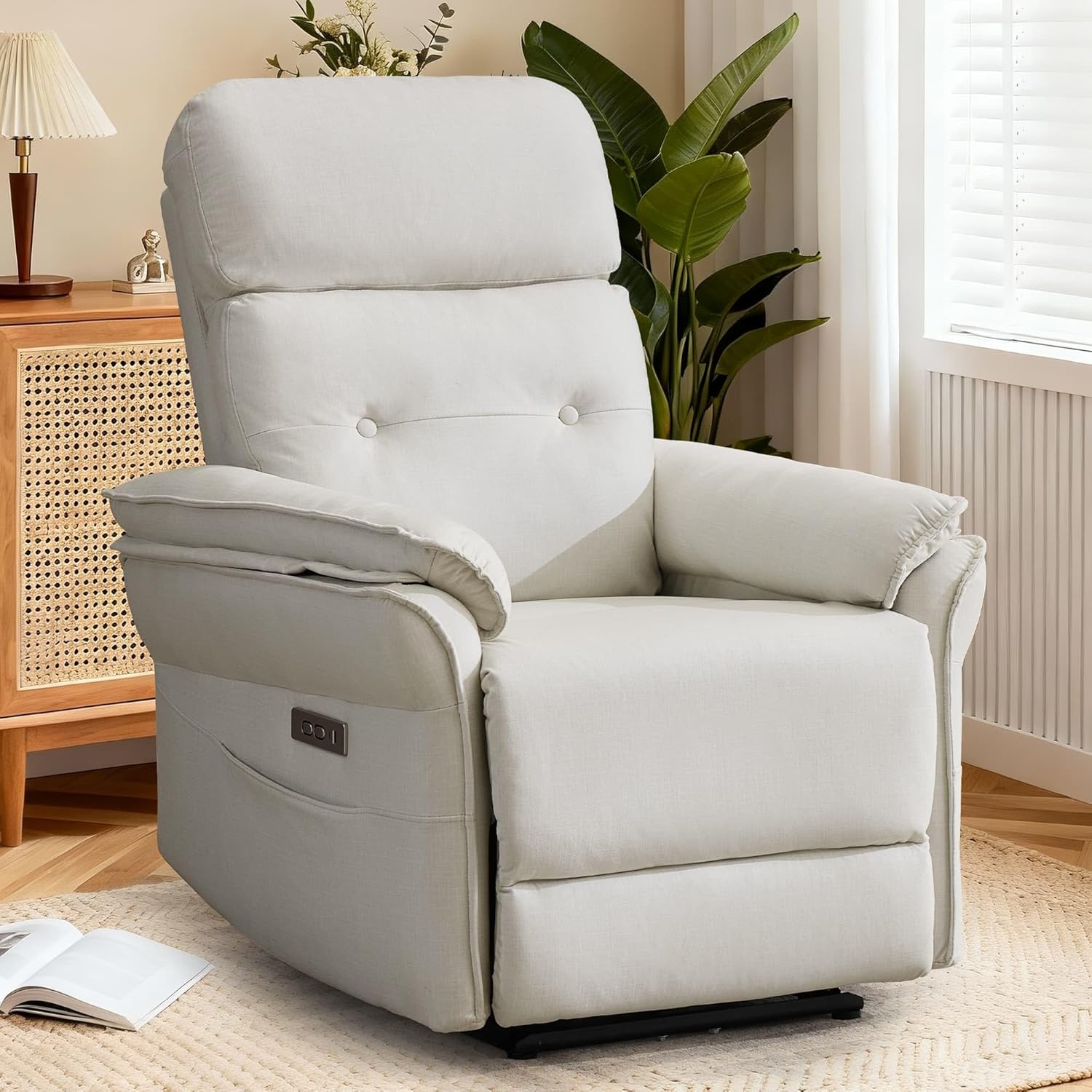 Korser Power Recliner Chair Wall Hugger