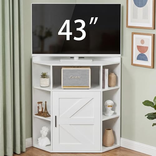 VECELO Corner Storage Cabinet